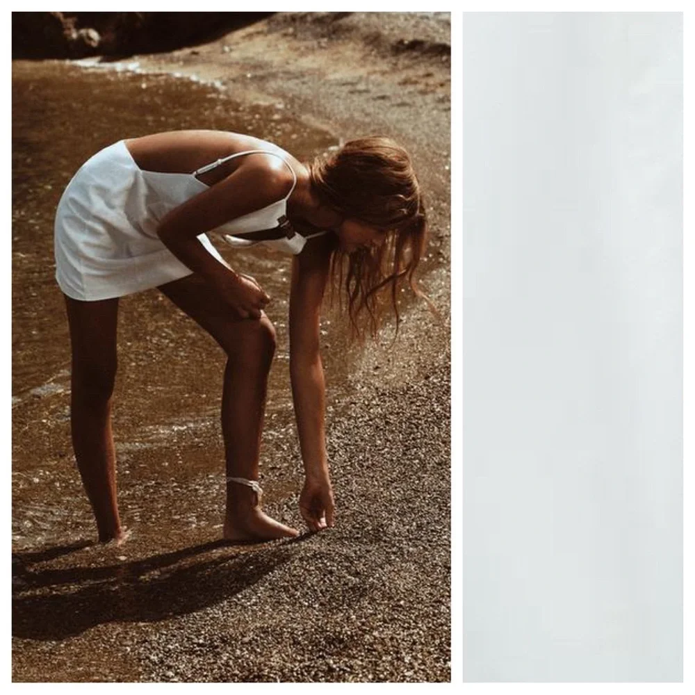 Zara White backless Mini Dress - Picture 4 of 13